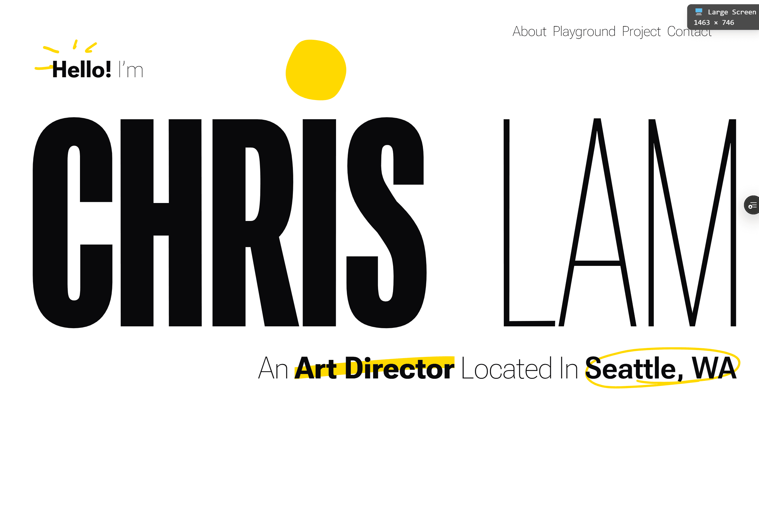 Chris Lam Portfolio