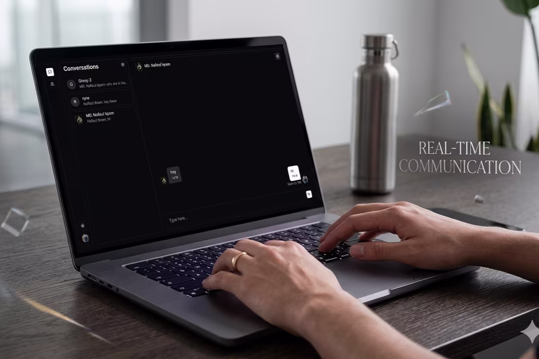 Friends Chat laptop preview