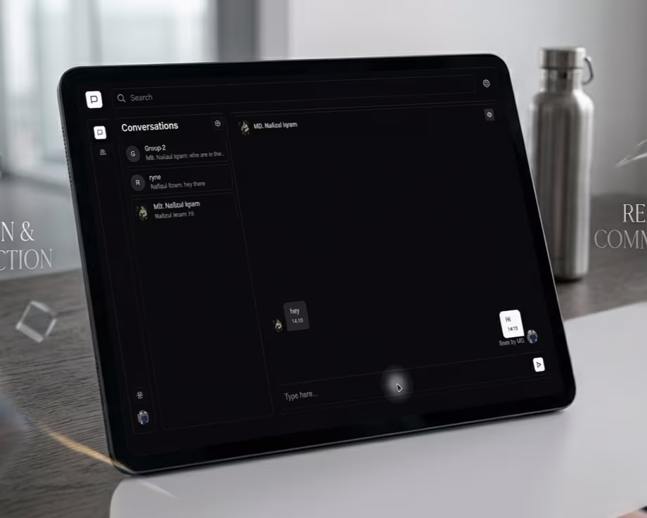 Friends Chat tablet preview